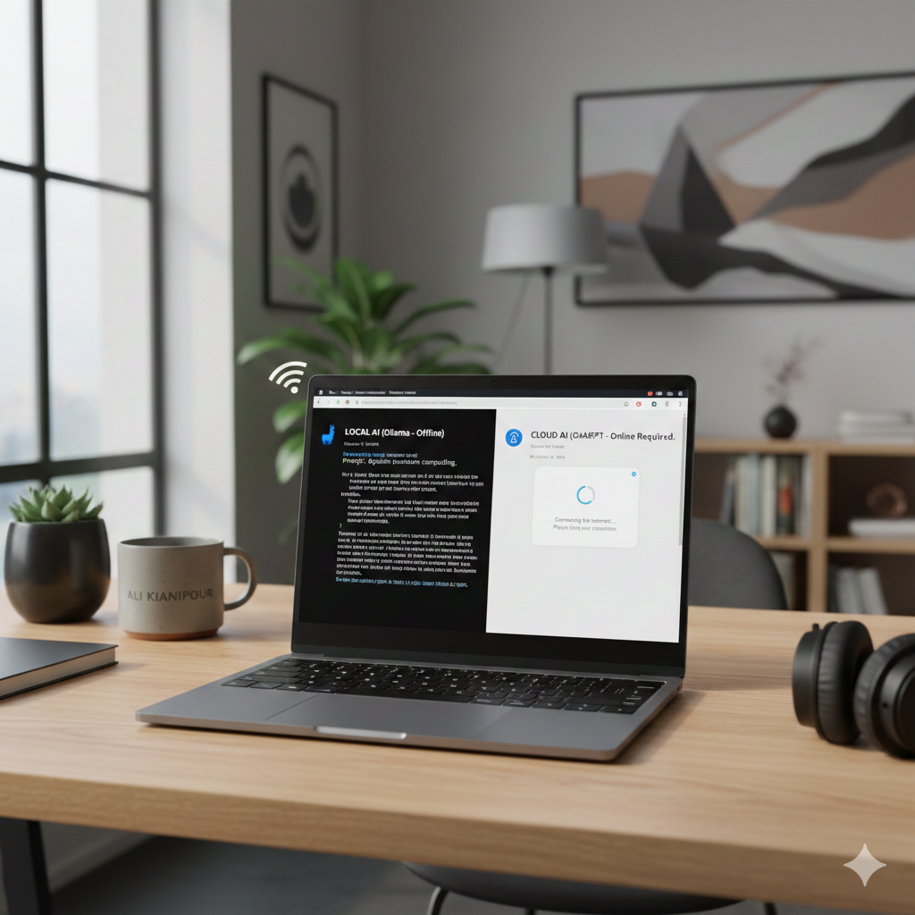 اموزش local ai
